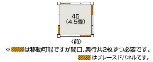 ヨドハウス　Nタイプ　YHN-45（4.5畳）